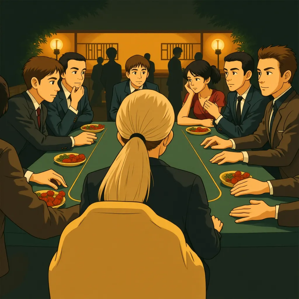 Ade, Urbano Barberini, Tsai Chin, Daniel Craig, Mads Mikkelsen, Lazar Ristovski, Veruschka von Lehndorff, Jeffrey Wright, Carlos Leal, Charlie Levi Leroy, Tom So, and Andreas Daniel in Casino Royale (2006) - Anime style
