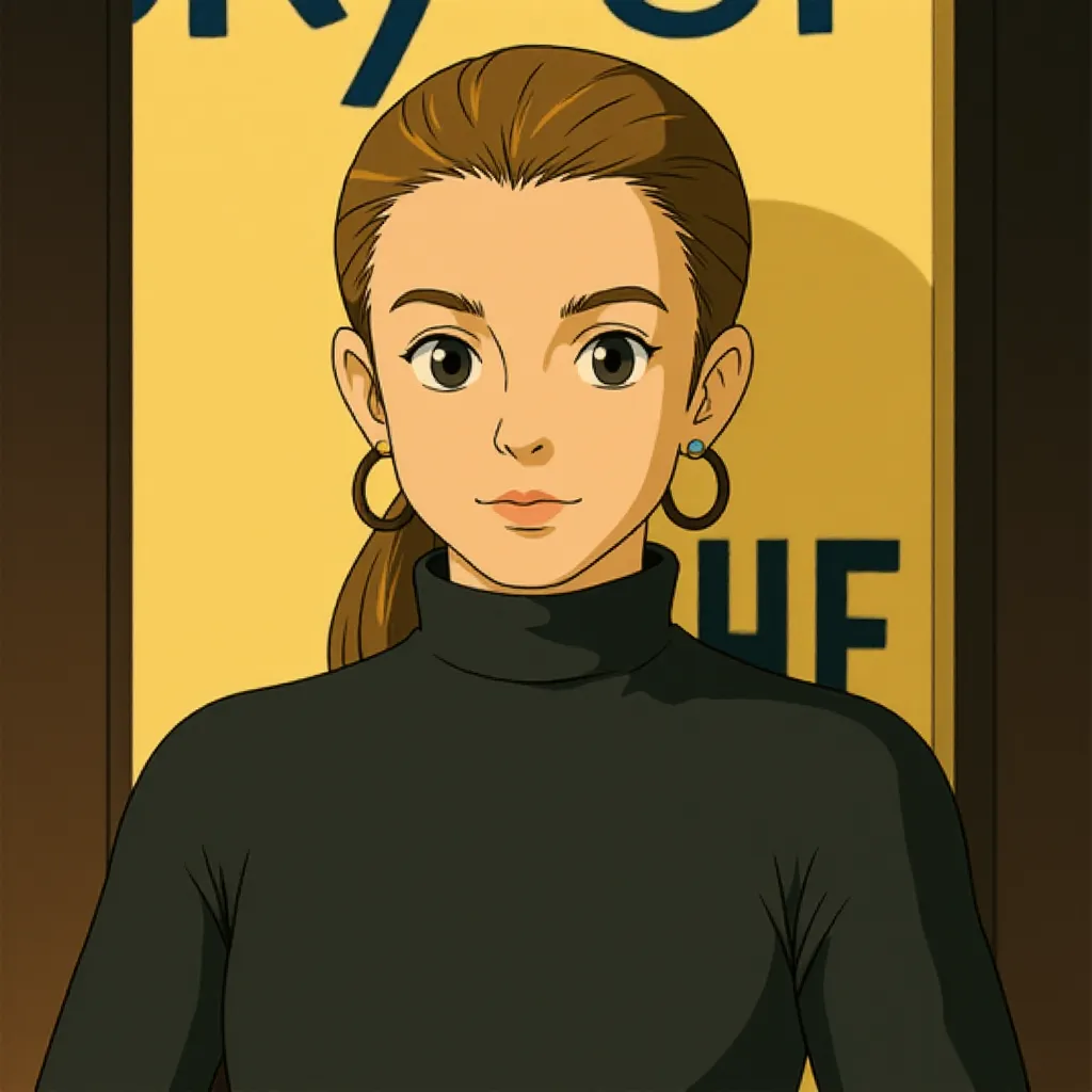Rosie Huntington-Whiteley at an event for The Beekeeper (2024) - Ghibli style