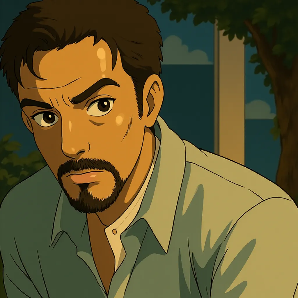 Michael Peña in The Lincoln Lawyer (2011) - Anime style