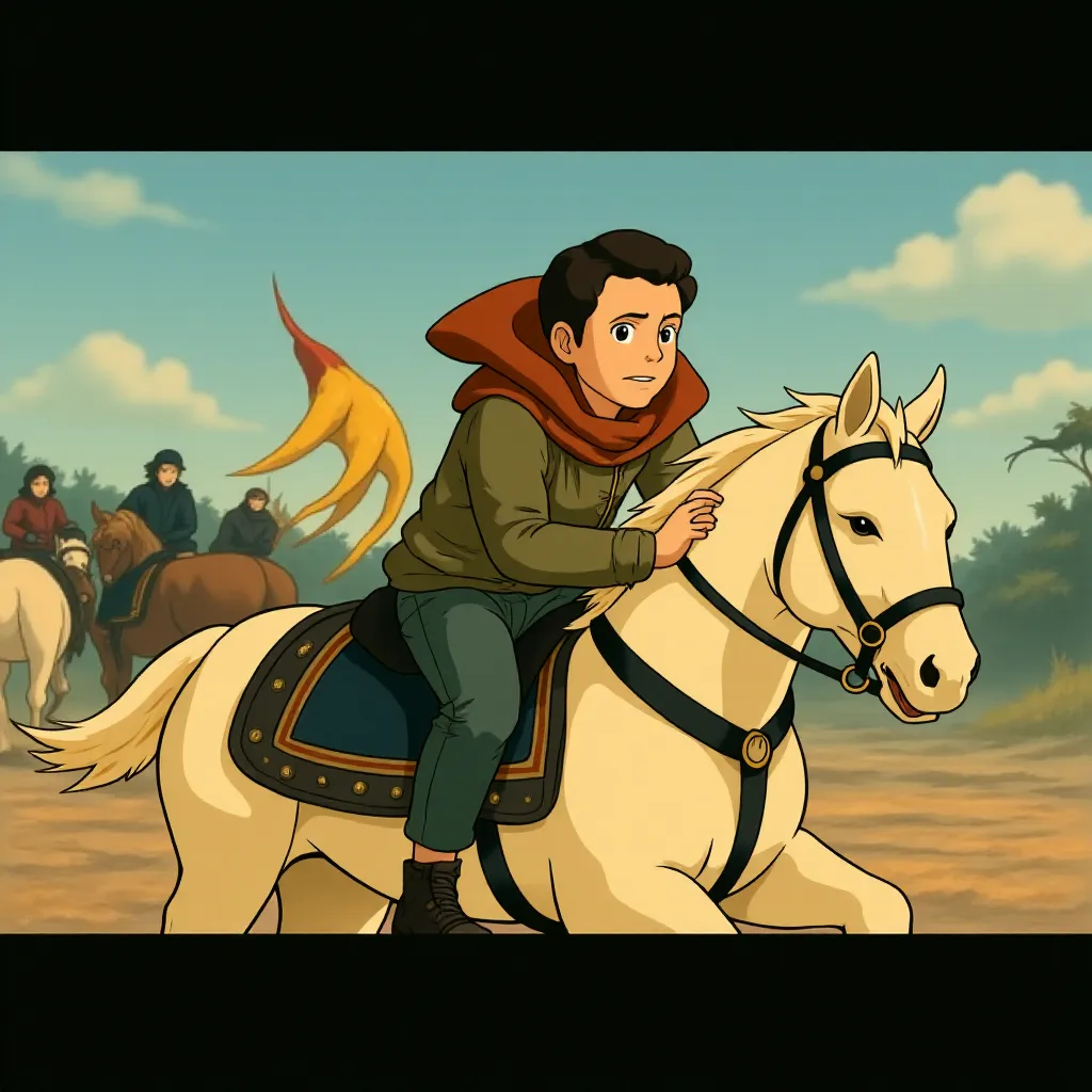 Russell Crowe in Robin Hood (2010) - Anime style
