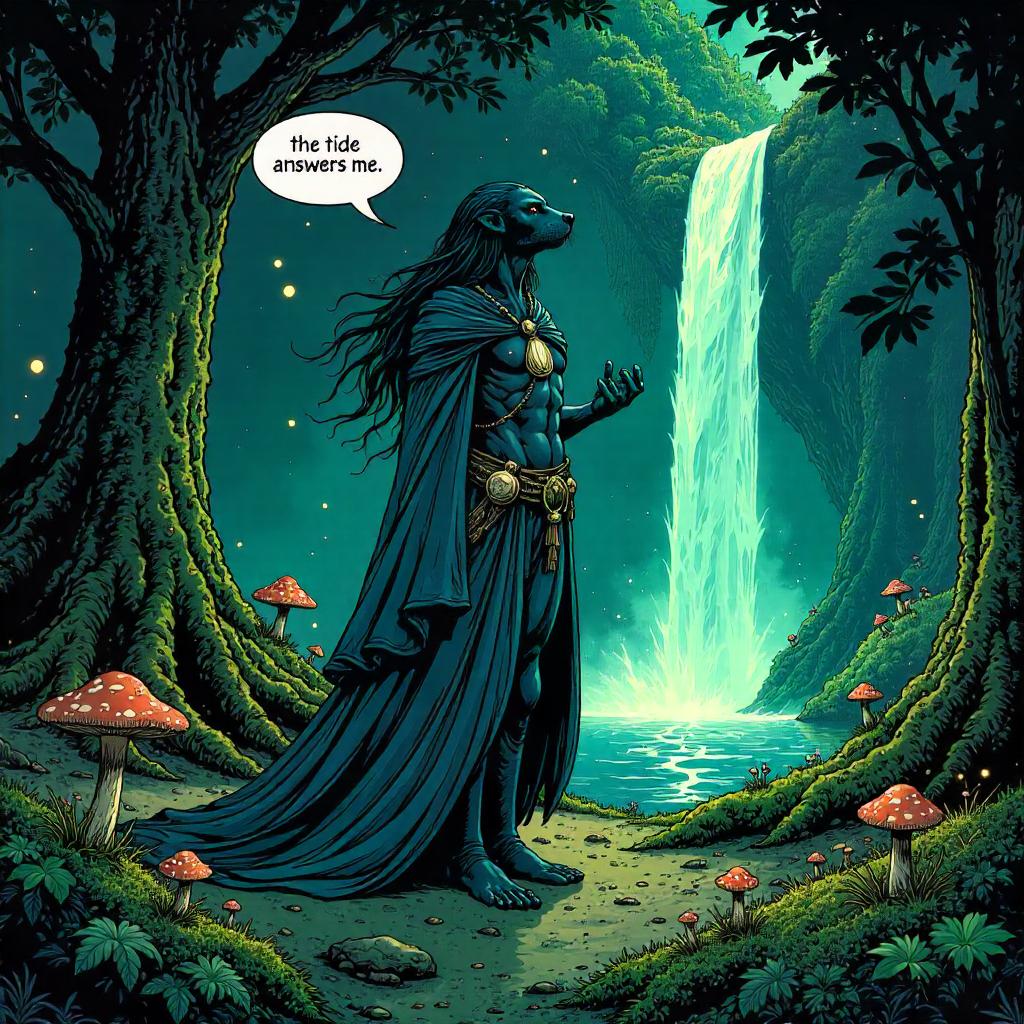 Selkie in the Enchanted Grove: A Comic Adventure