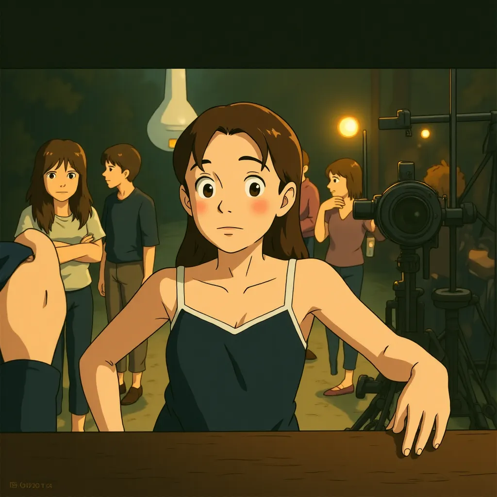 Mila Kunis in Black Swan (2010) - Anime style