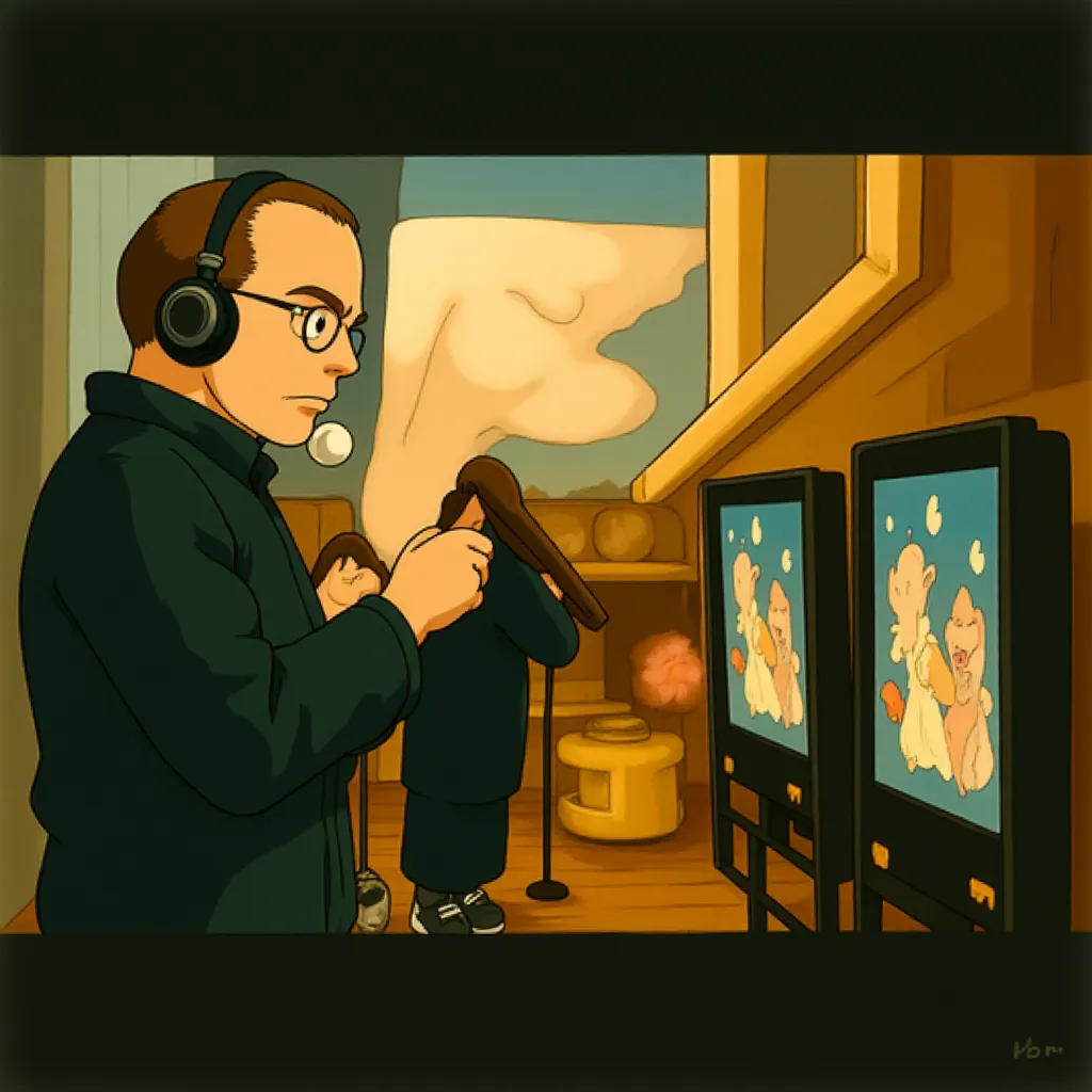 Danny Boyle in 127 Hours (2010) - Anime style