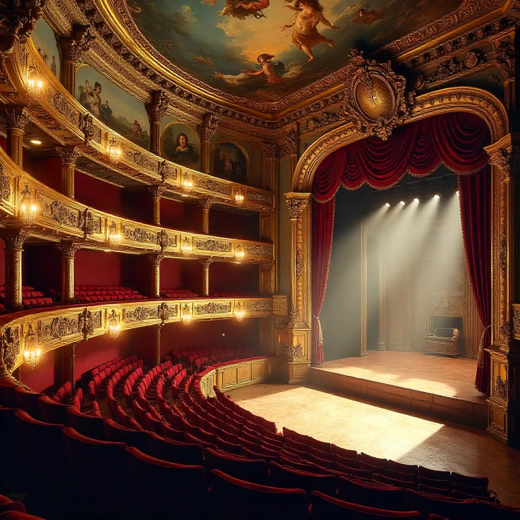 Baroque Splendor: Bayreuth Opera House Interior