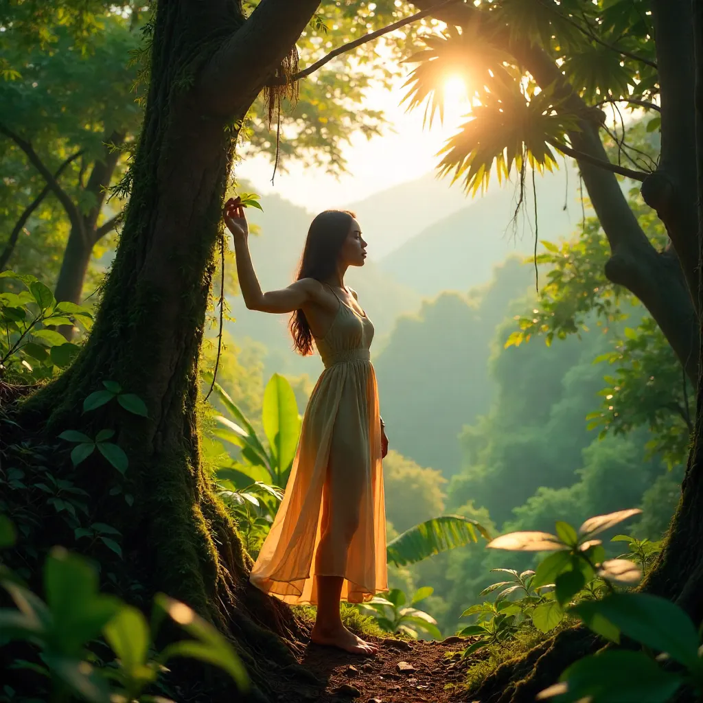 Graceful Portrait in Alajuela's Tropical Forest