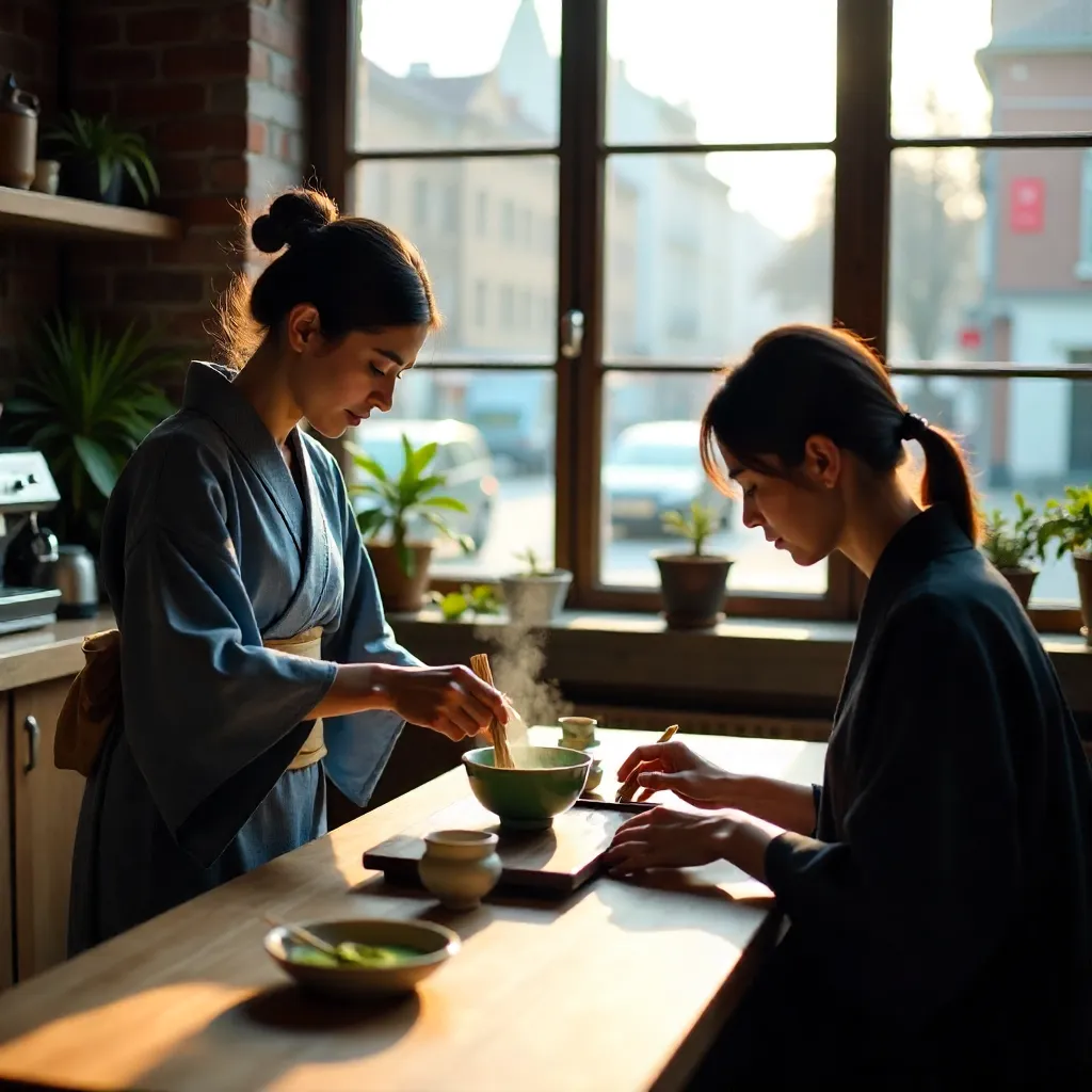 Berlin Café Matcha Ceremony: Moments of Elegance