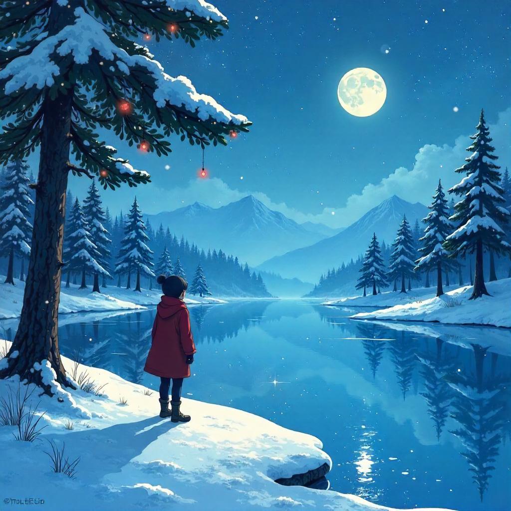 Forest on a Frozen Lake: Anime Night