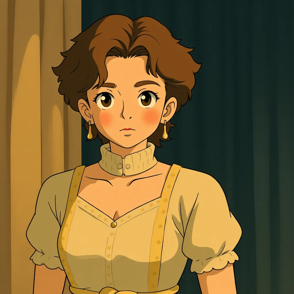 Jessica Biel in The Illusionist (2006) - Anime style