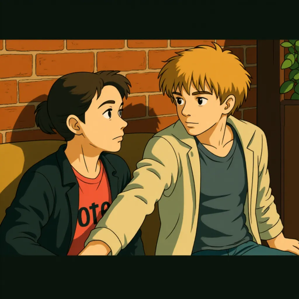Alex Pettyfer and Callan McAuliffe in I Am Number Four (2011) - Anime style