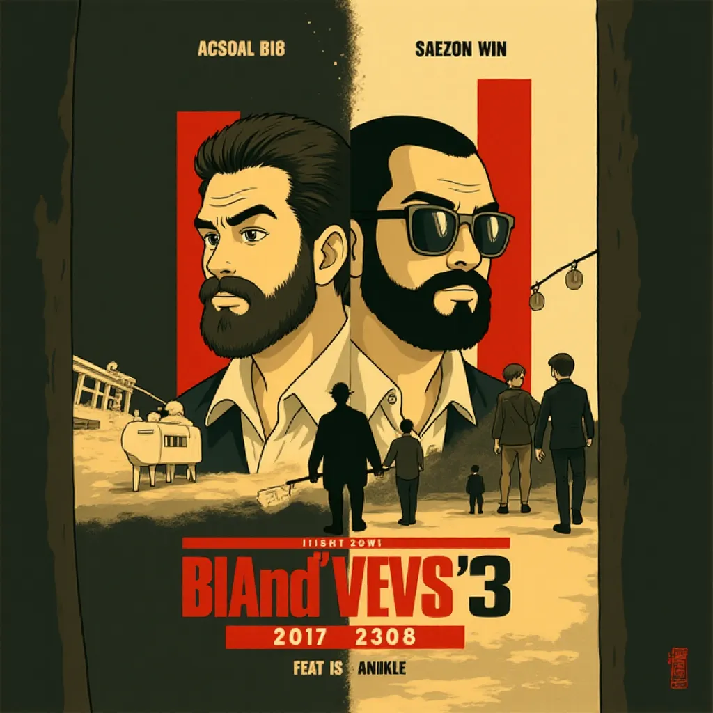Gerard Butler, Evin Ahmad, and O'Shea Jackson Jr. in Den of Thieves: Pantera (2025) - Ghibli style