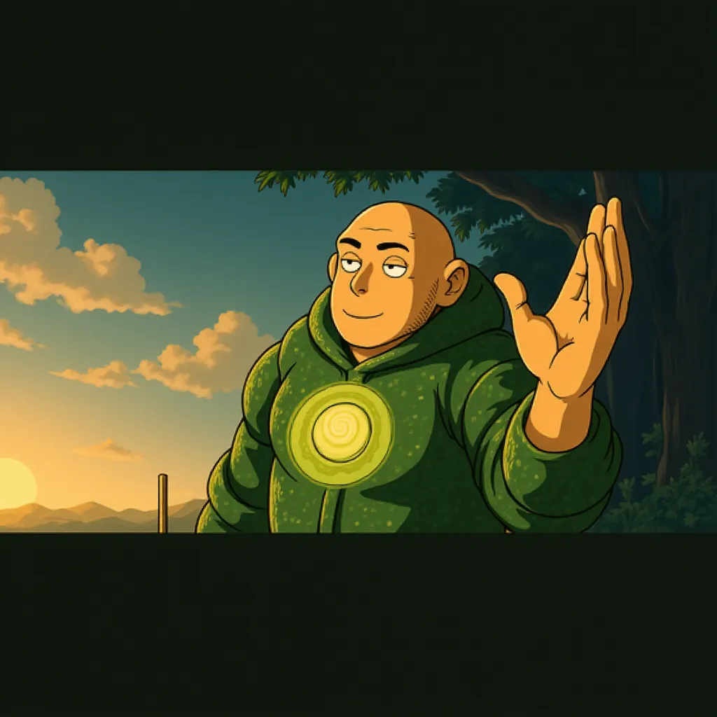 Michael Clarke Duncan in Green Lantern (2011) - Anime style