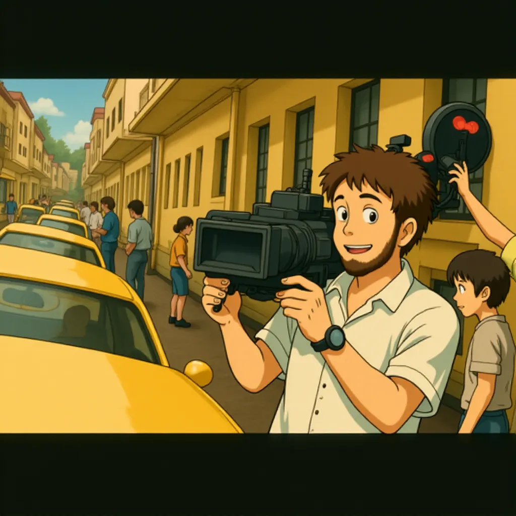 Edward Zwick in Blood Diamond (2006) - Anime style