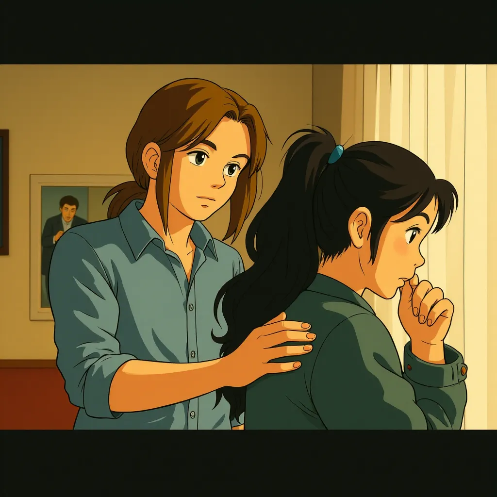 Karla Sofía Gascón and Adriana Paz in Emilia Pérez (2024) - Anime style