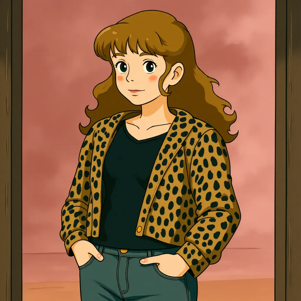 Carol Kane in Pearl (2022) - Anime style