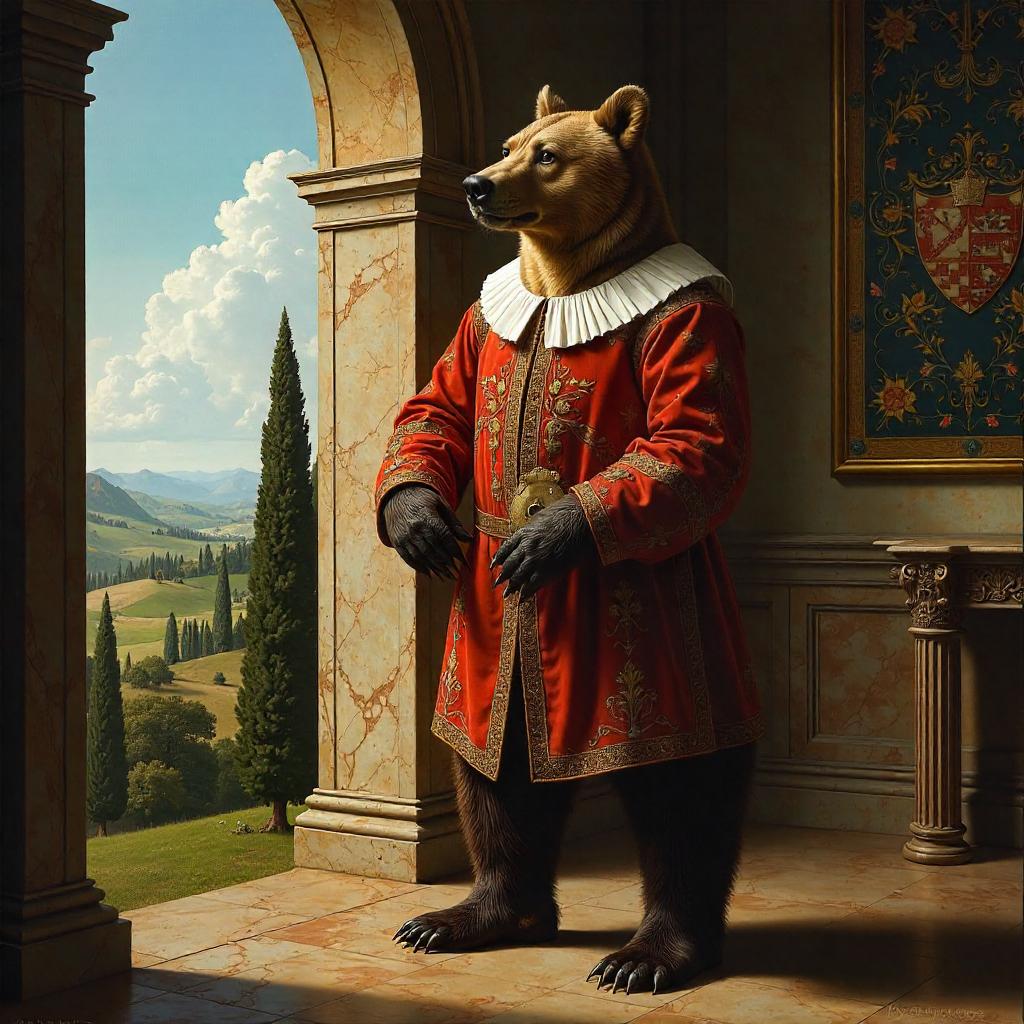 Bear Portrait in Renaissance Italy