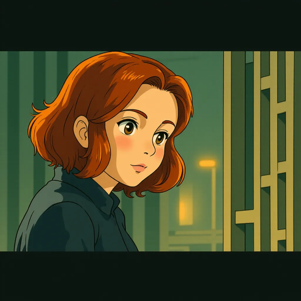 Scarlett Johansson in The Avengers (2012) - Anime style
