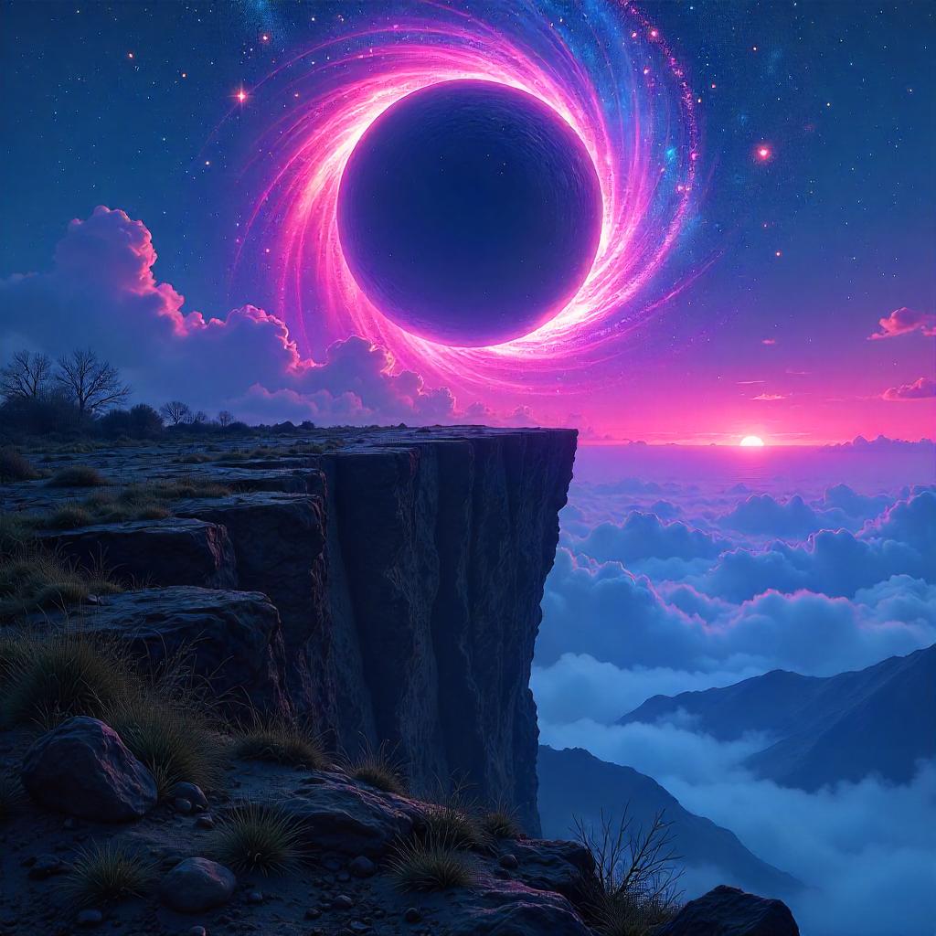 Cliff's Edge: Encounter with a Black Hole