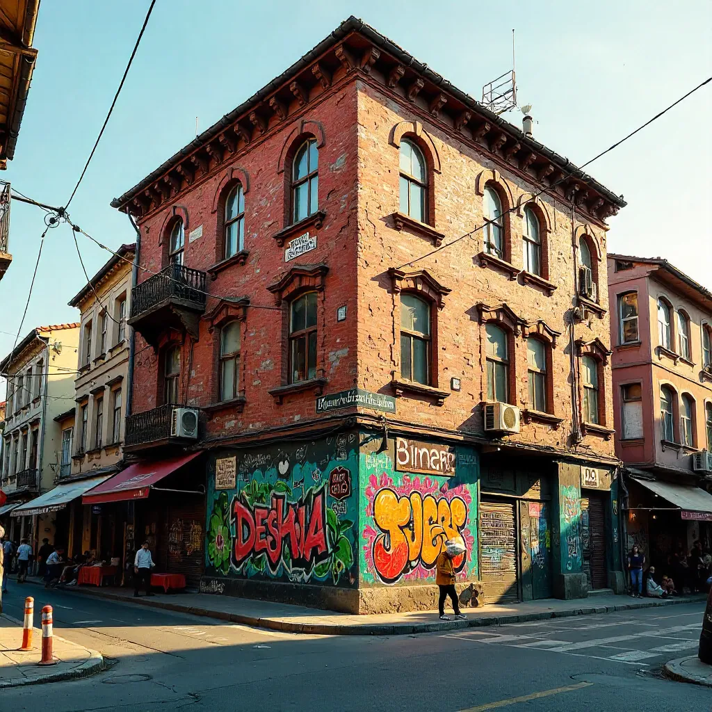 Istanbul Corner: Graffiti Mosaic of Street Culture