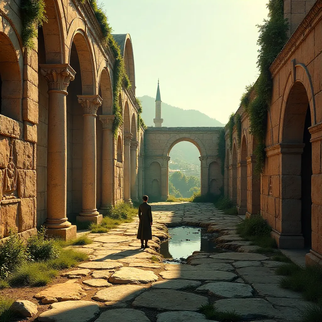 Intricate Bursa Ruins: Ancient Stone Architecture