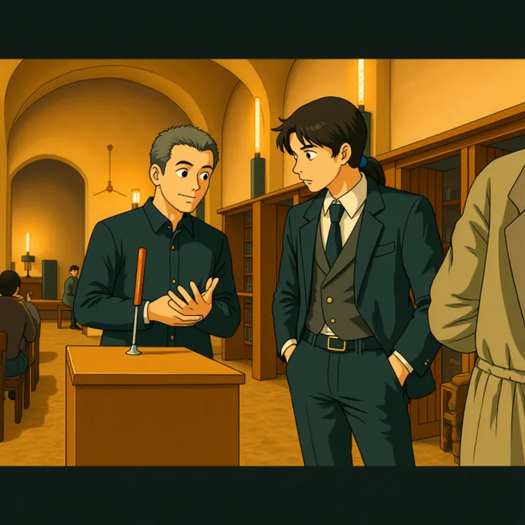 Bill Skarsgård and Chad Stahelski in John Wick: Chapter 4 (2023) - Anime style