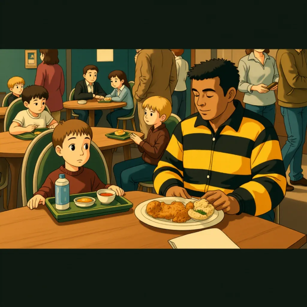 Jae Head and Quinton Aaron in The Blind Side (2009) - Anime style