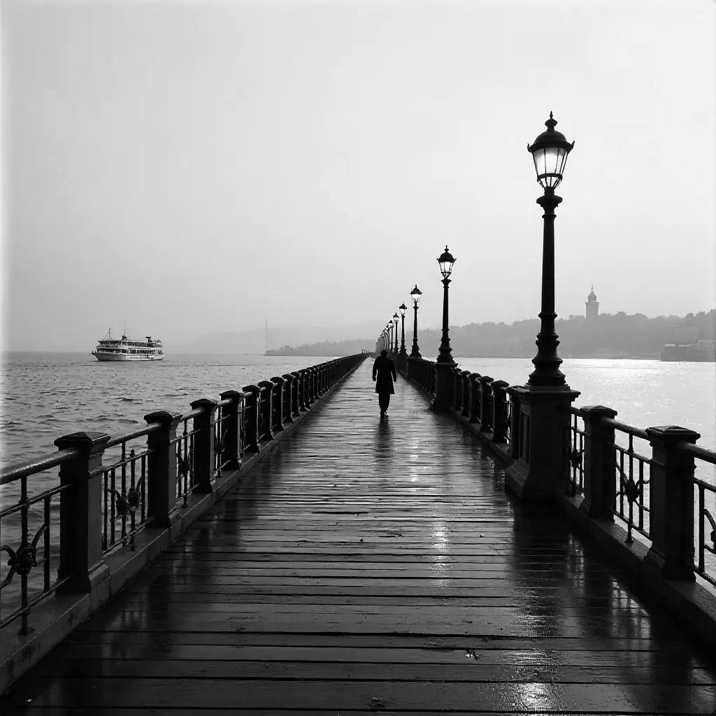 Elegant Noir at Moda Pier, Istanbul
