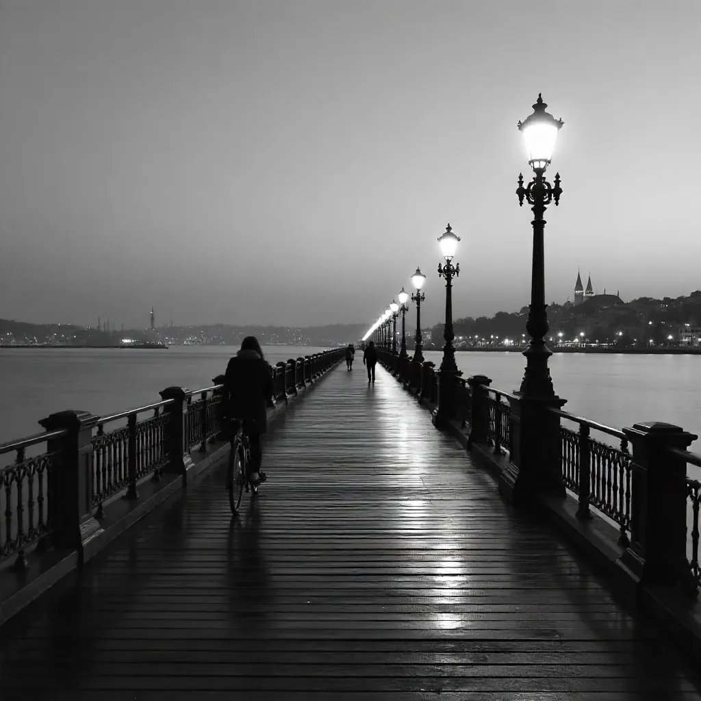 Elegant Noir at Moda Pier, Istanbul