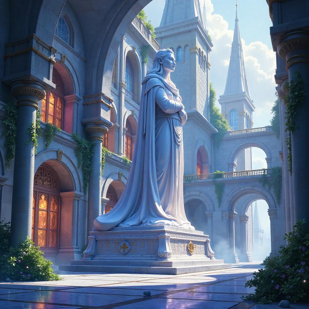 Monument of Light in the Enchanted Castle