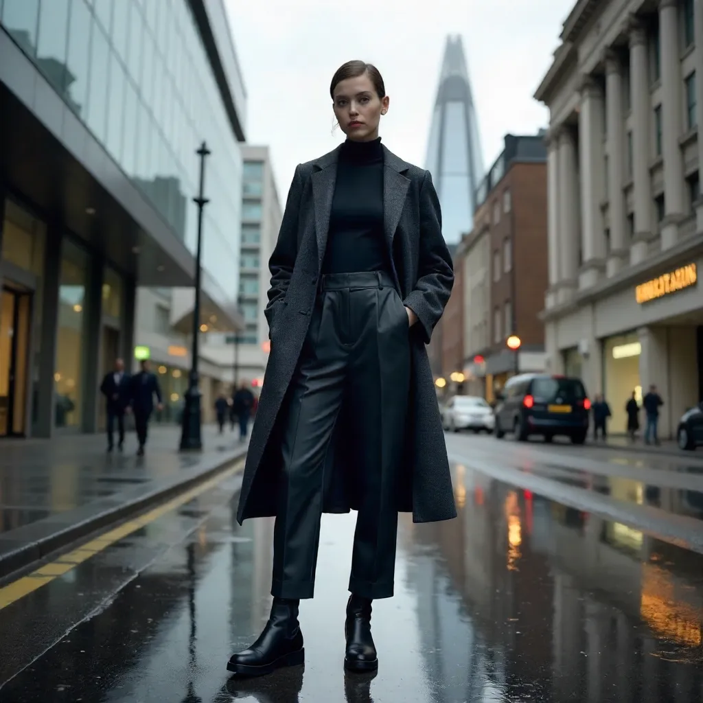 Confident Fashion in Modern London Architecture