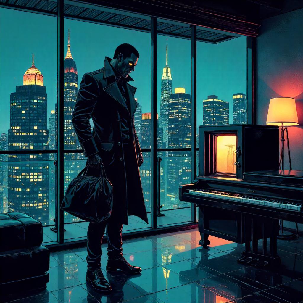 Comic Heist: Thief in a Penthouse