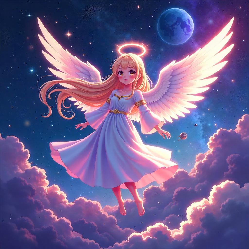 Stellar Angel: Anime Angel Adrift in Space