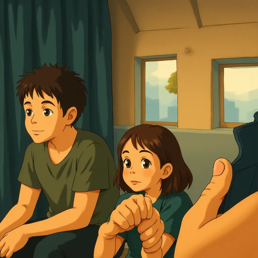 Tom Cruise in Mission: Impossible - The Final Reckoning (2025) - Ghibli style