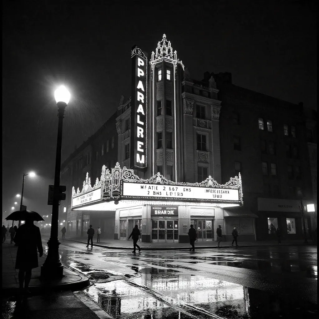 Night Rain at the Paramount Theatre