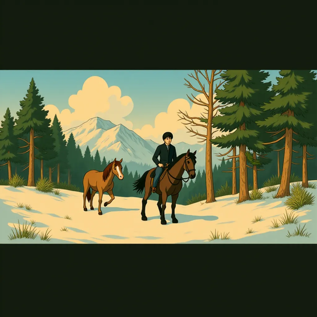 Karin Konoval, Andy Serkis, Terry Notary, and Michael Adamthwaite in War for the Planet of the Apes (2017) - Anime style