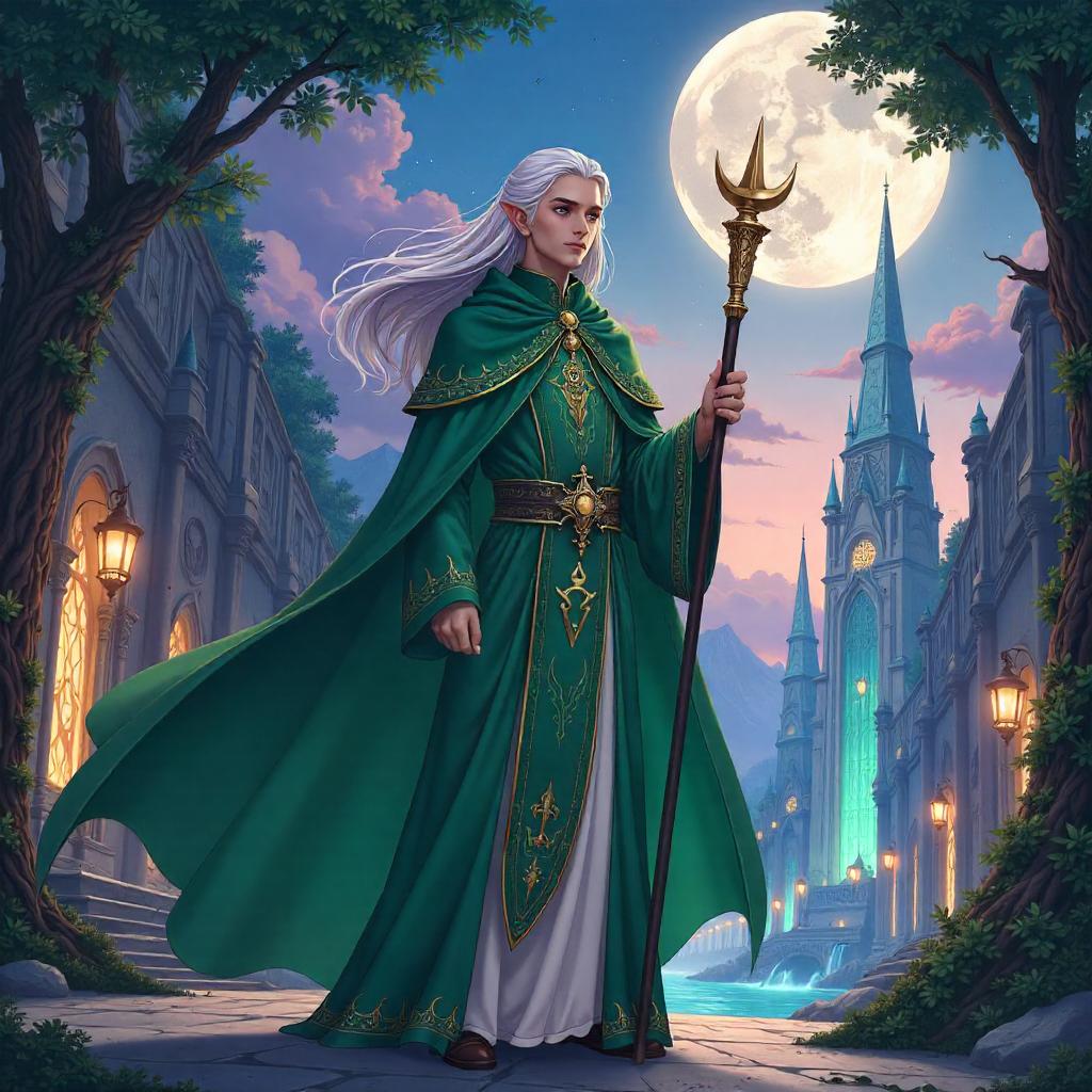 Priest in an Elven City, Anime Style