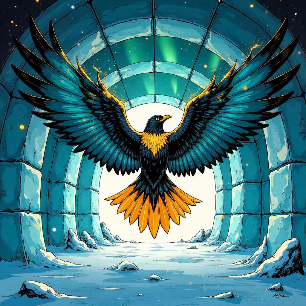 Thunderbird Inside an Ice Igloo — Comic Showdown