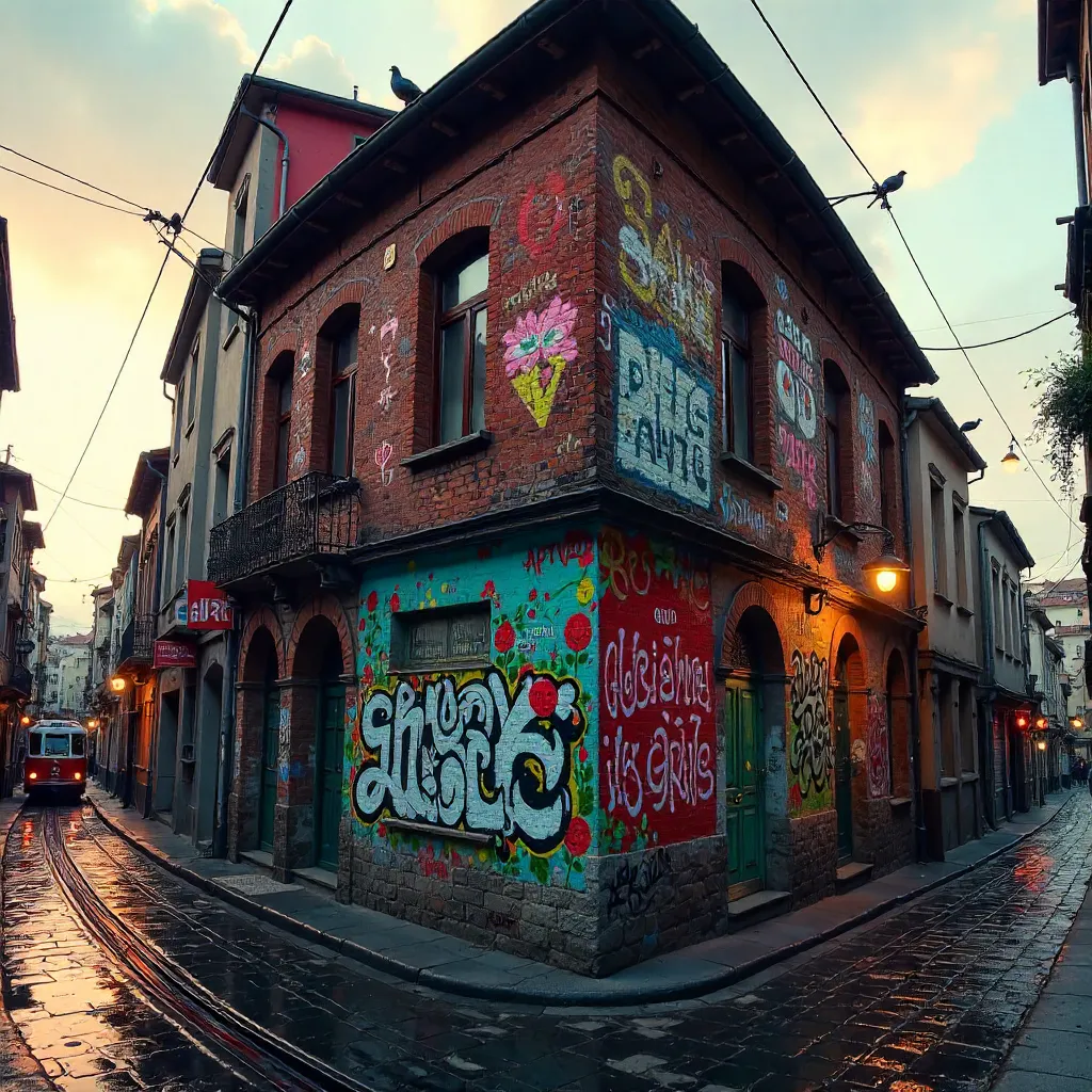 Istanbul Graffiti Corner: Street Culture
