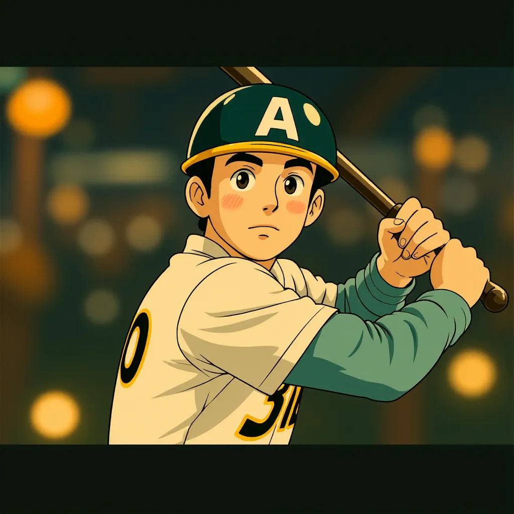 Chris Pratt in Moneyball (2011) - Anime style