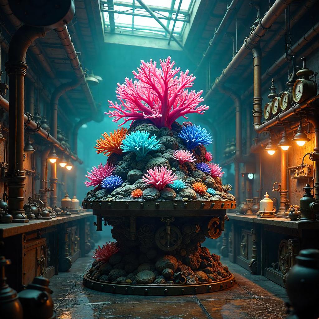 Brass Gears and Coral: A Steampunk Reef Workshop