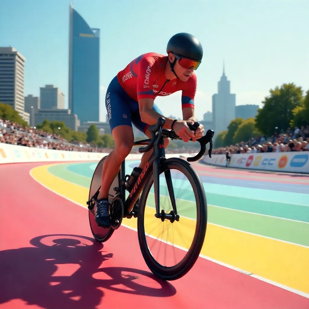 Kyiv Velodrome Rainbow Racer
