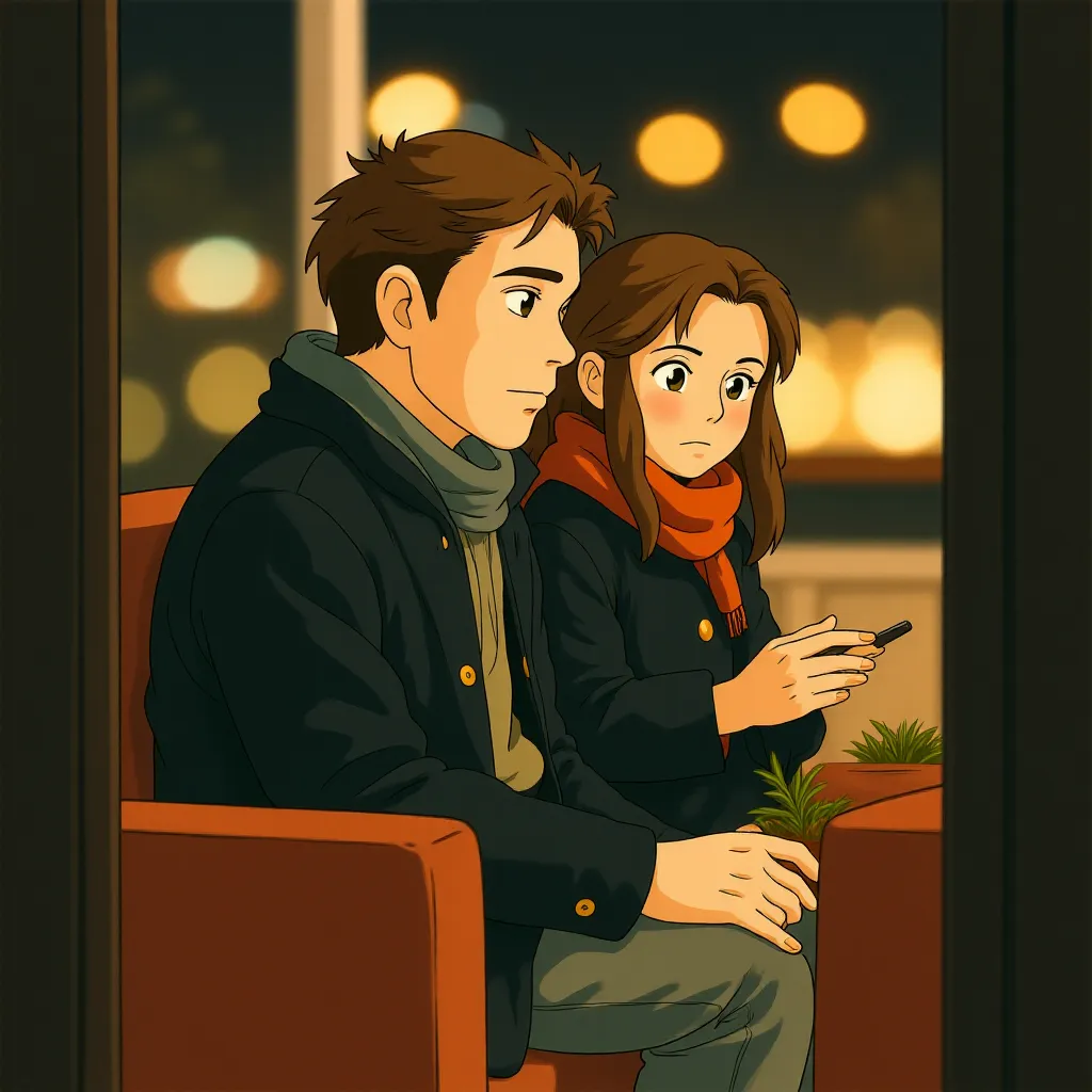 Liam Neeson and Maggie Grace in Taken 2 (2012) - Anime style