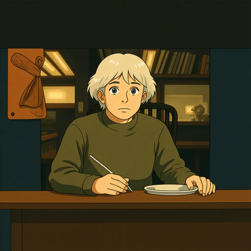 Albert Einstein in Idiocracy (2006) - Anime style