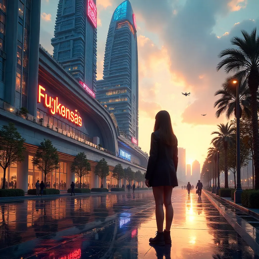 Gazing at Ankara's Futuristic Mall