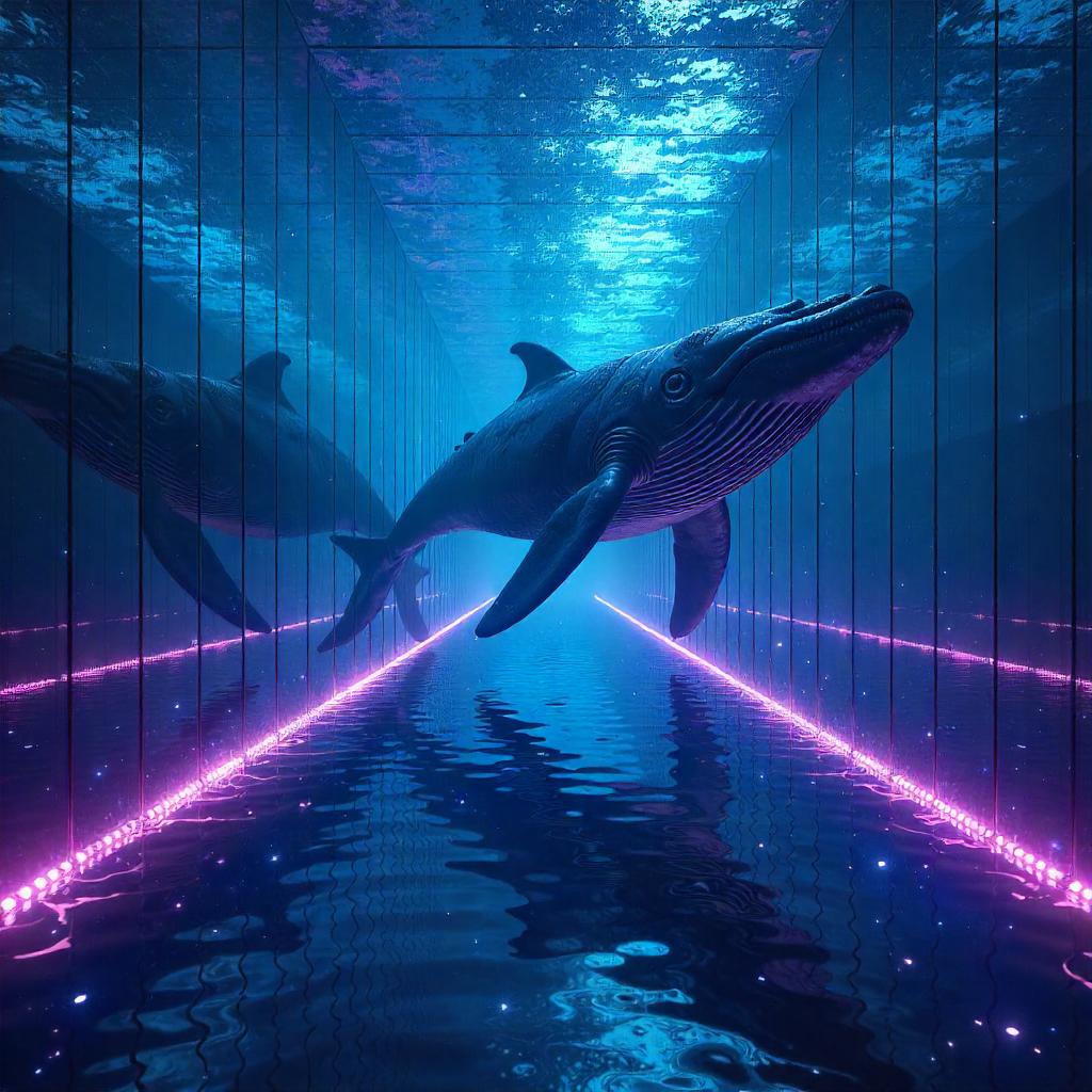 Whale in a Mirror Maze: Digital Kaleidoscope