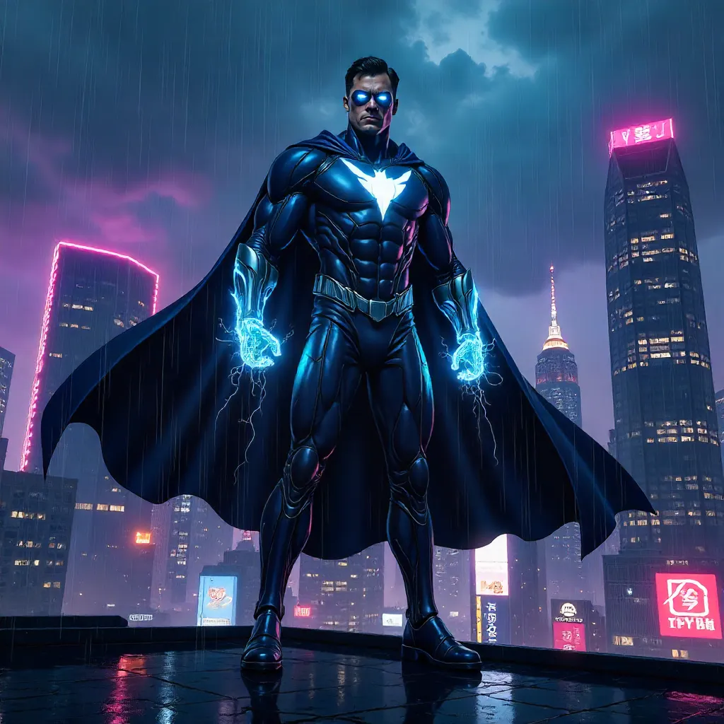 Midnight Sentinel: Neon City Hero