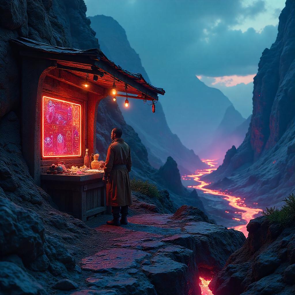 Lava Market: The Digital Art Merchant