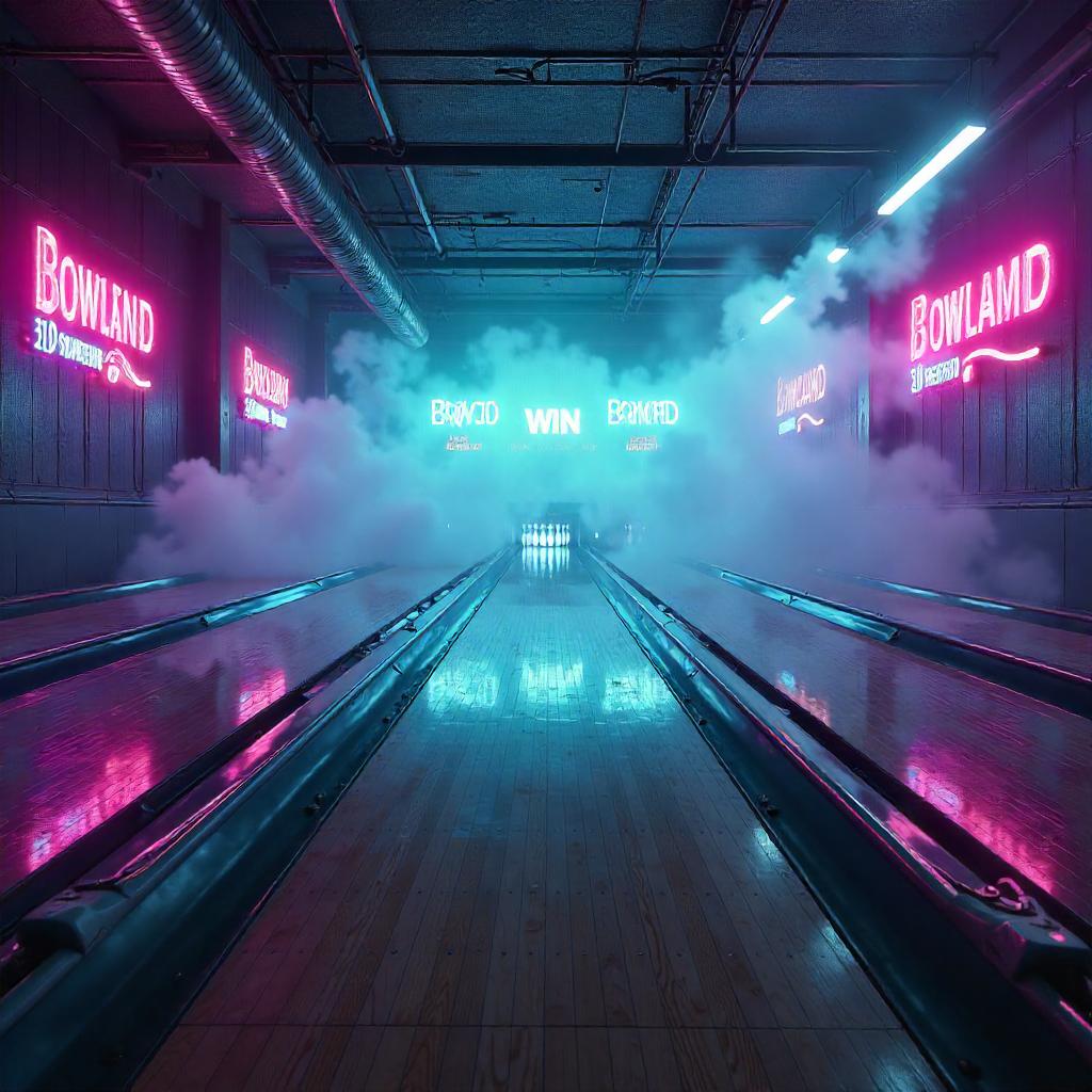 Mistbound Bowling Alley: A Concept Art Dream