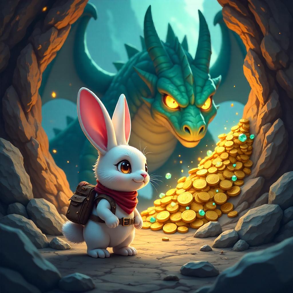An Anime Rabbit in a Dragon's Lair