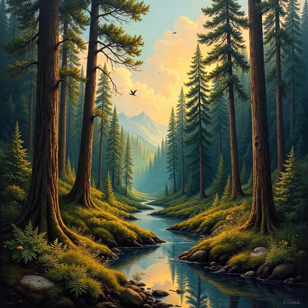 Echoes of the Mirror Forest