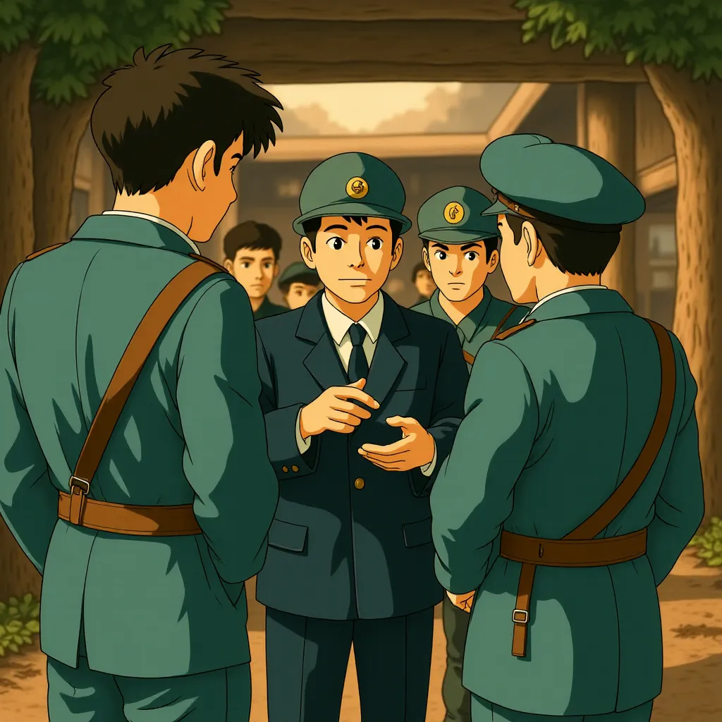 Tom Hanks in Bridge of Spies (2015) - Anime style